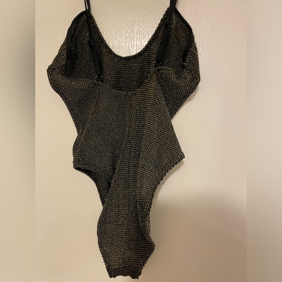 Good American Always Fits Sculpt One Piece Swimsuit Size 3/4 - Picture 6 of 10